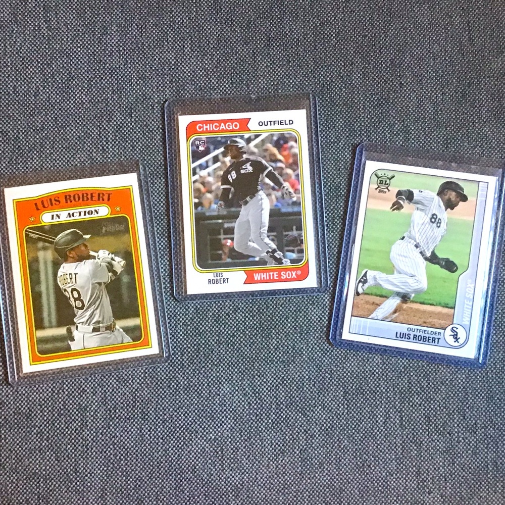 Luis Robert 2020 Topps Archives Rookie Card Chicago White Sox-Topps Series 1